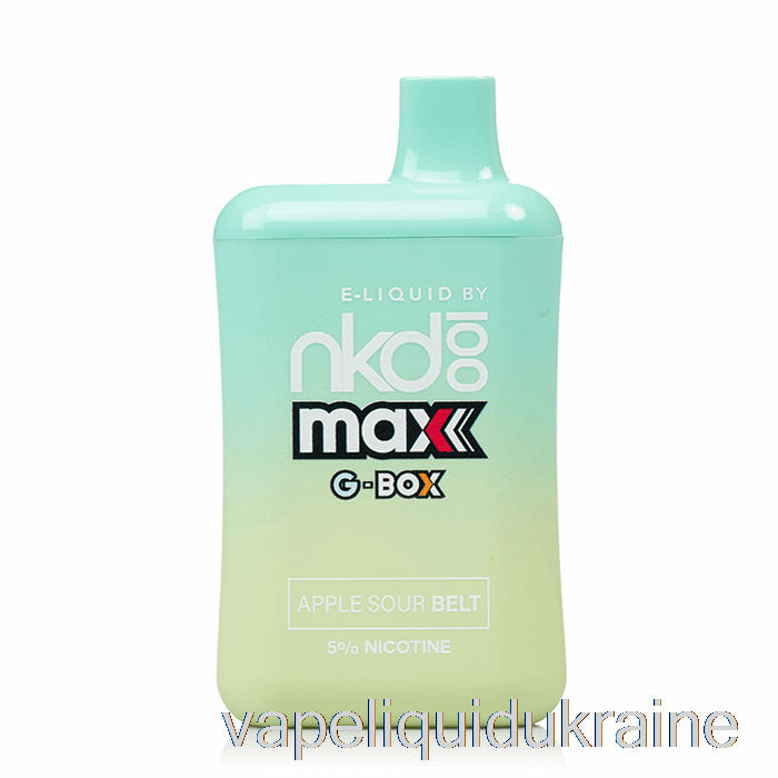 Vape Liquid Ukraine GBOX x Naked 100 5500 Disposable Apple Sour Belt